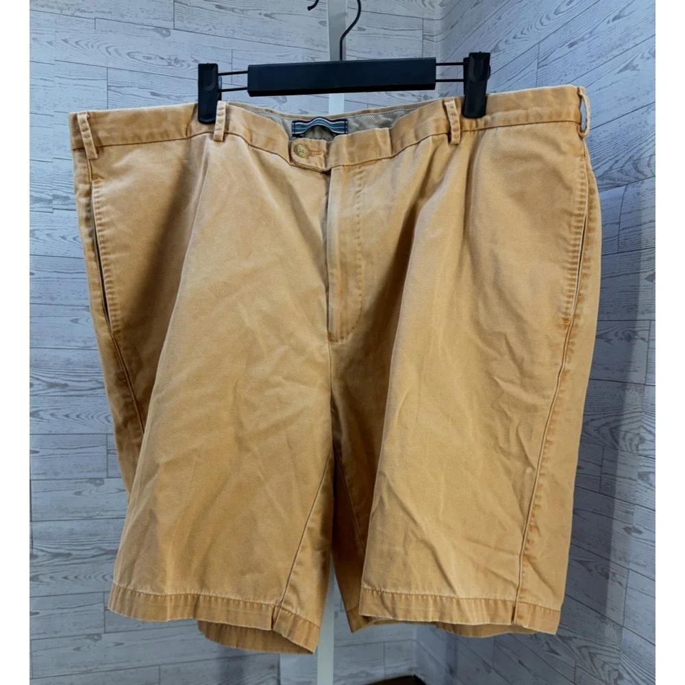 Men's Peter Millar 100% Pima Golf Shorts Peach‎ Orange Size 42
